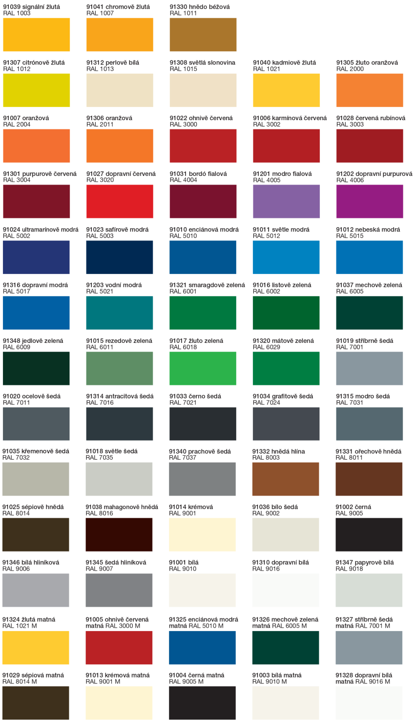 PRISMA COLOR Vzorník 2026